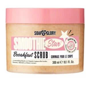 Soap & Glory Smoothie Star Breakfast Scrub - Pink and Cream Jar